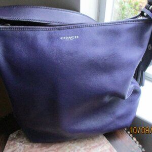 Coach Purple Hobo Bag